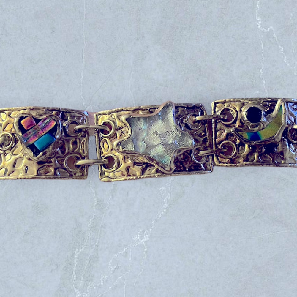 Art glass bracelet